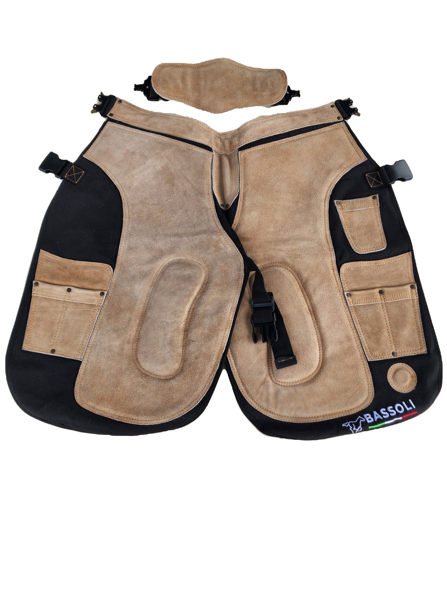 Coleto Premium 100% cuero café - Imagen 3